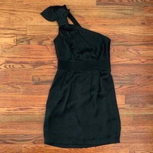 BCBGENERATION Black One Shoulder Dress
